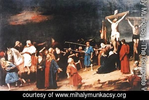 Mihaly Munkacsy - Golgotha 1884