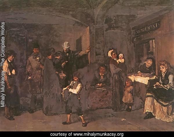 The Pawnbroker's Shop (Zaloghaz)  1874