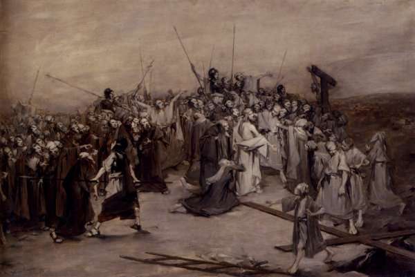 Golgatha by Mihaly Munkacsy