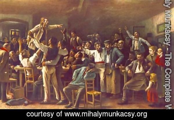 Mihaly Munkacsy - Strike 1895
