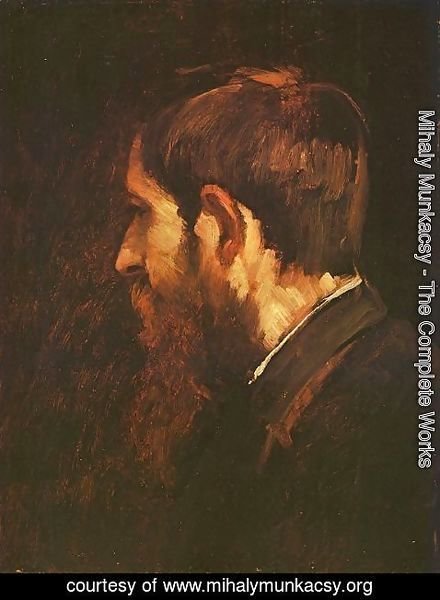 Mihaly Munkacsy - Portrait of Laszlo Paal  1877