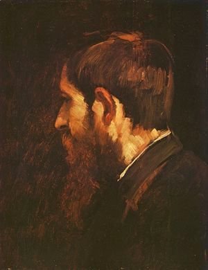 Mihaly Munkacsy - Portrait of Laszlo Paal  1877