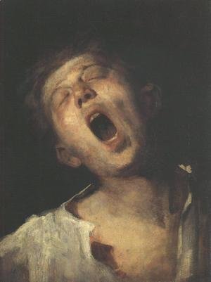 Mihaly Munkacsy - Yawning Apprentice (Asito inas)  1869